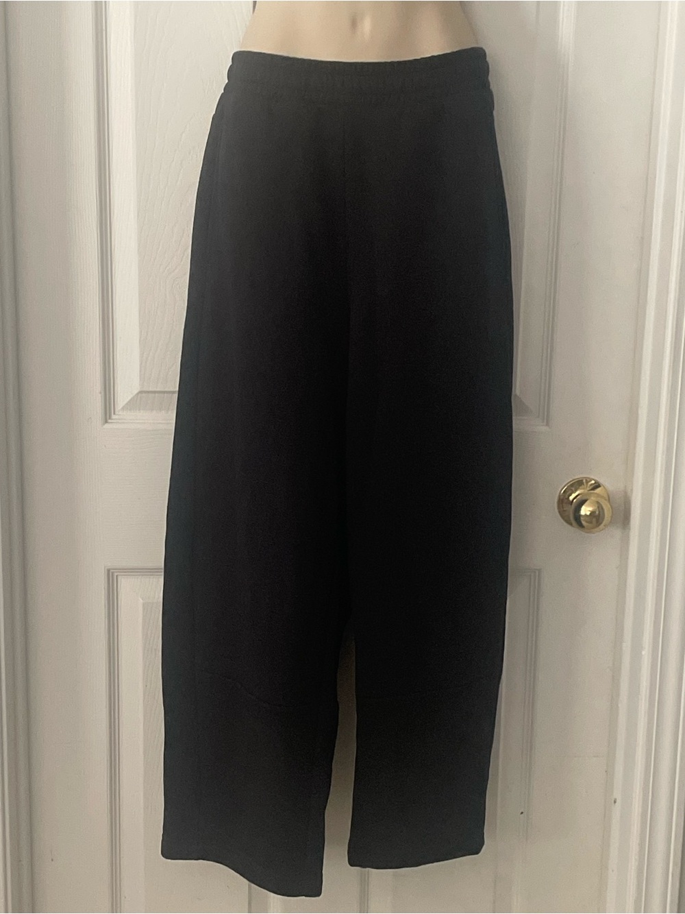 NWOT Women’s Wide Leg Black Sweatpants